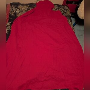 Burgundy Sleeveless Maxi Dress